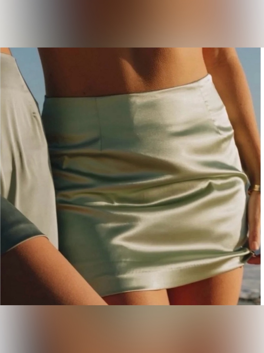 Daily Drills Silky Mini Skirt - Sweet Pea